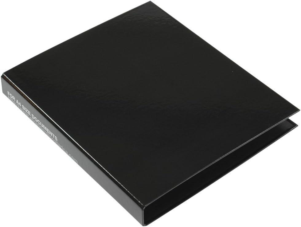 etrangedicostarica 2孔d型文件夹 a4 黑色